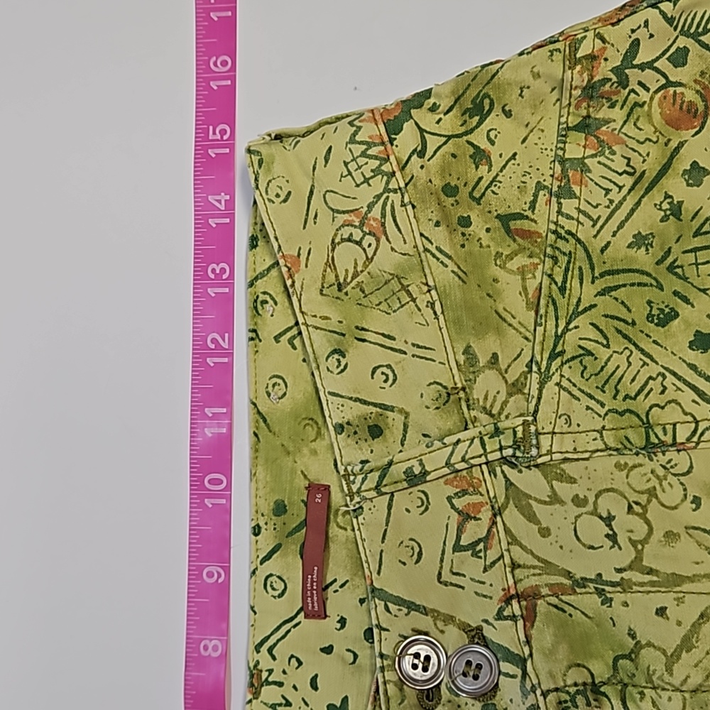 Anthropologie Pilcro The Wander low rise patchwork floral pants  women's… - Picture 9 of 12
